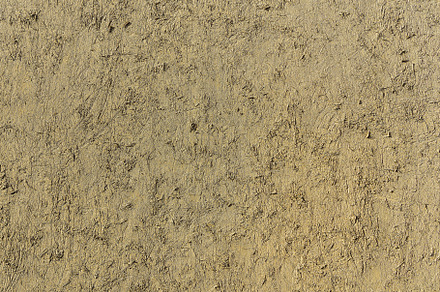 Texture of brown dry clay wall. Abstract background., an Abstract Photo by Eugene_Photo