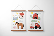 Happy Day Farm, a Decorative Illustration by Barkova Nadya (Thumbnail 2 of 10)