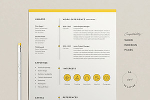 Resume Template Marlena