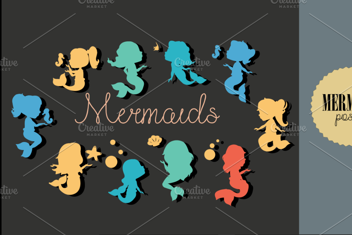 Mermaid Poses