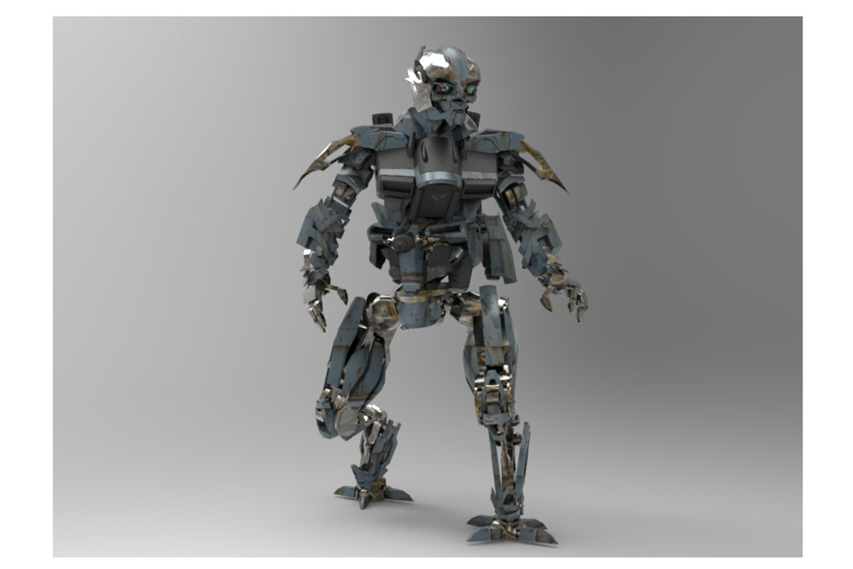 VroboM1, a Characters & Person 3D Model by Gblack Id (Photo 1 of 9)