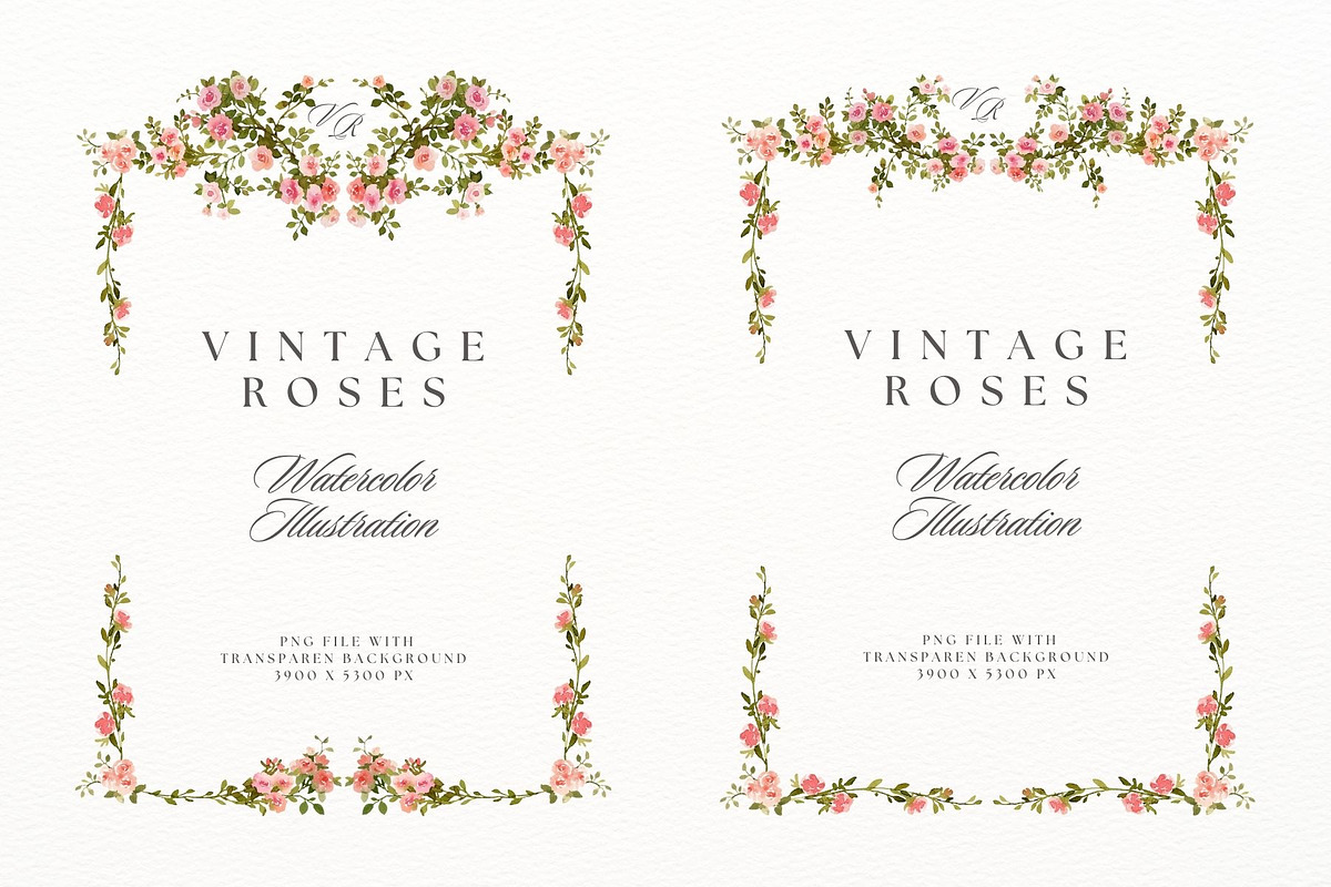 Vintage roses, a Decorative Illustration by AnnelyBlooms (Photo 2 of 7)