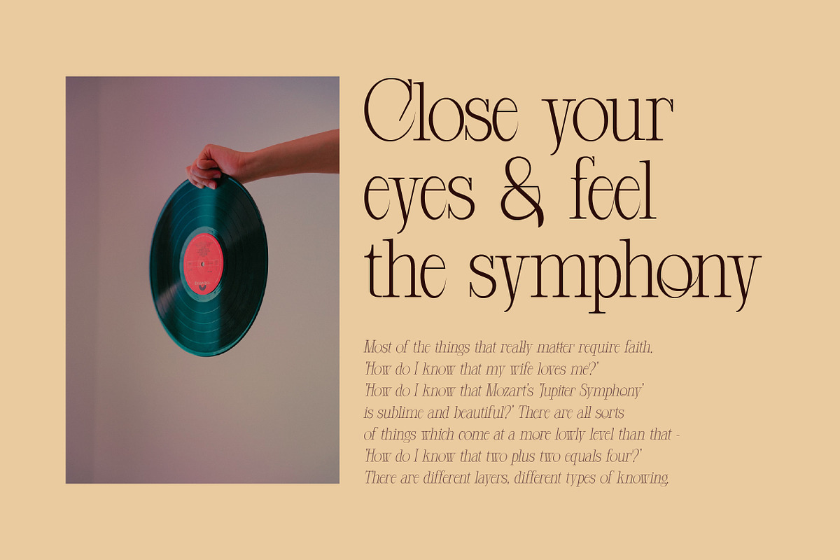 Closed Memory Nostalgic Editorial, a Serif Font by Lettertype Studio (Photo 14 of 16)
