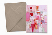 Cherry Pink Abstracts, a Decorative Illustration by rileyBgraphics (Thumbnail 3 of 6)