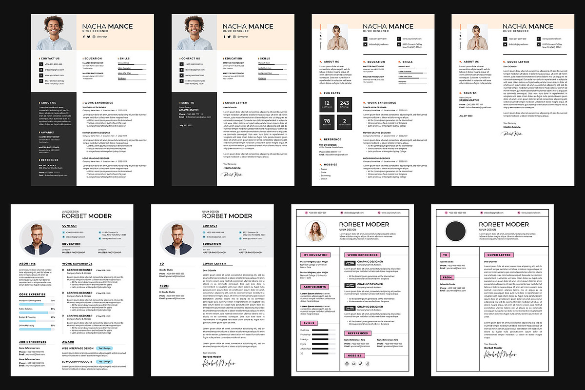 Xoai | Resume CV Kit, a Print Template by iDoodle Studio (Photo 4 of 7)