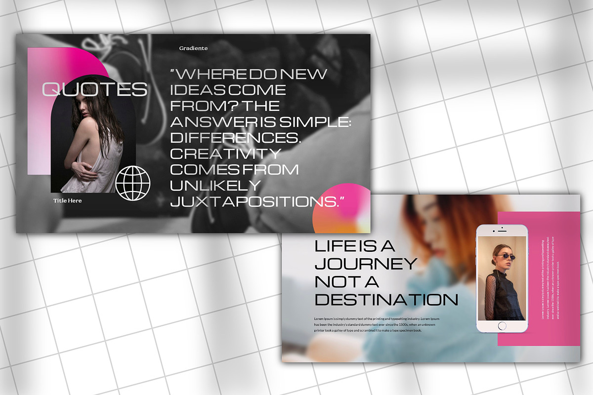 Gradiente Presentation Pack, a Presentation Template by Spesifikstd (Photo 5 of 12)