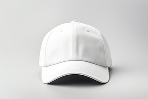 White baseball cap on white background, a Beauty & Fashion Photo by AlyaAnd