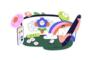 Digital artists, designers set, a Person Illustration by PaperTrident (Thumbnail 2 of 9)
