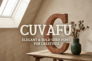 Cuvafu - Elegant Modern Serif Typef, a Serif Font by Astuti Studio (Thumbnail 4 of 25)
