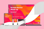 Responsive Clay Screen Device Mockup, a Device Mockup by zippypixelstudio (Thumbnail 9 of 13)