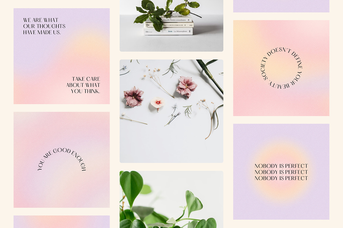 Canva Soft Dreams Instagram Bundle, a Social Media Template by Alice Store (Photo 5 of 9)