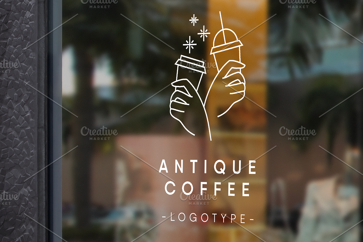 Antique Coffee - Vector Line Art, an Illustration by Aidana Aidar (Photo 9 of 10)