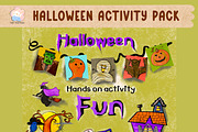 Halloween Activity Pack 80+ elements, an Illustration by Annyillustration (Thumbnail 9 of 9)