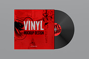 Vinyl Record Mockup Set, a Product Mockup by McLittle Stock (Thumbnail 4 of 6)