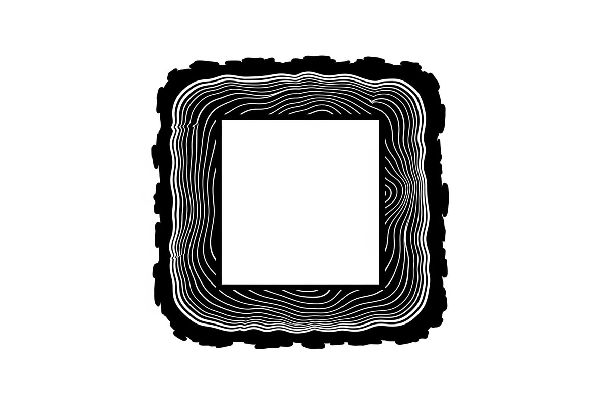 Rustic Wood Slice Frame Bundle, an Illustration by yasushie (Photo 14 of 31)