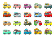 20 fast food street trailers, a Food Illustration by Primula`s shop (Thumbnail 2 of 3)