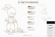 Time of Magic. Procreate Brushes, a Brush Add-On by polikarpovaart (Thumbnail 4 of 18)