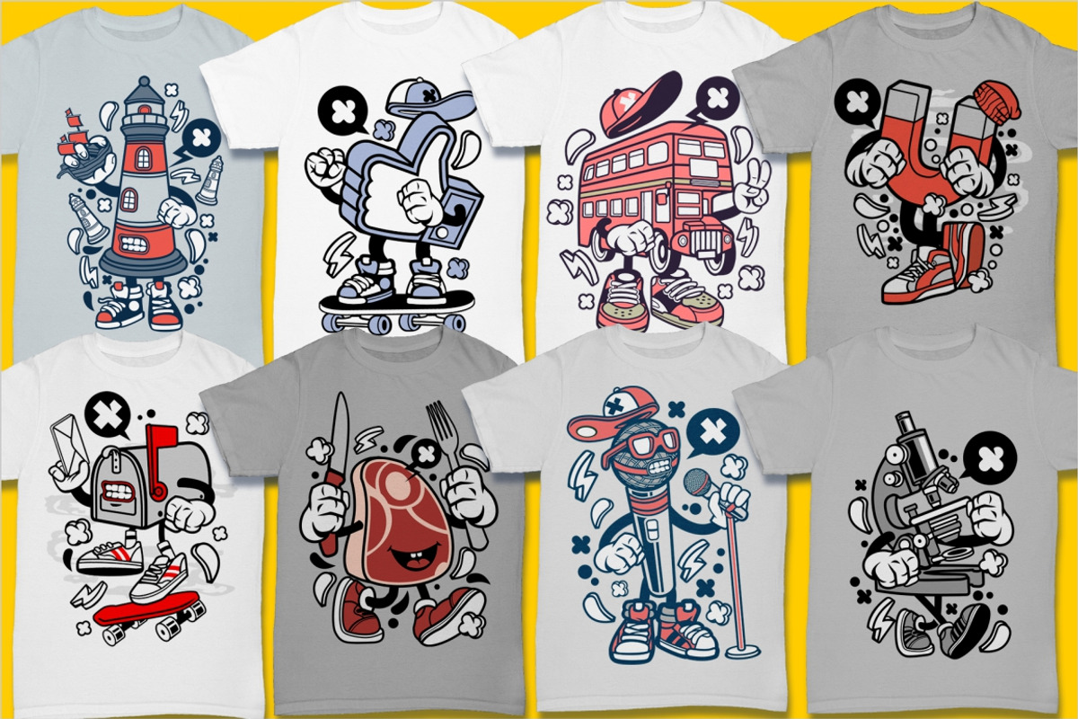 Cartoon Vector #3 Design Bundle, an Illustration by roach_graphic (Photo 13 of 18)