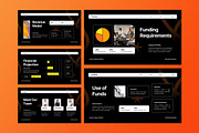 Black Bold Pitch Deck Google Slide, a Presentation Template by Aiyari Graphic (Thumbnail 4 of 5)