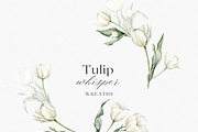 Tulip Whisper - Watercolor Clipart, an Illustration by ThaismotaCreativeCo (Thumbnail 6 of 10)