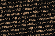 Vexa Modern Sans Serif Font, a Sans Serif Font by Only Fonts (Thumbnail 11 of 12)