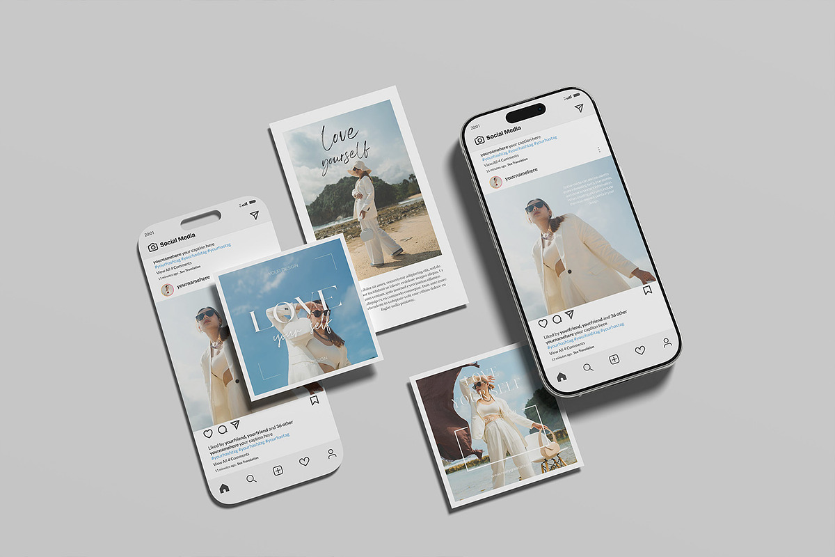 Social Media Mockup, a Device Mockup by ZifaraDesign (Photo 11 of 11)