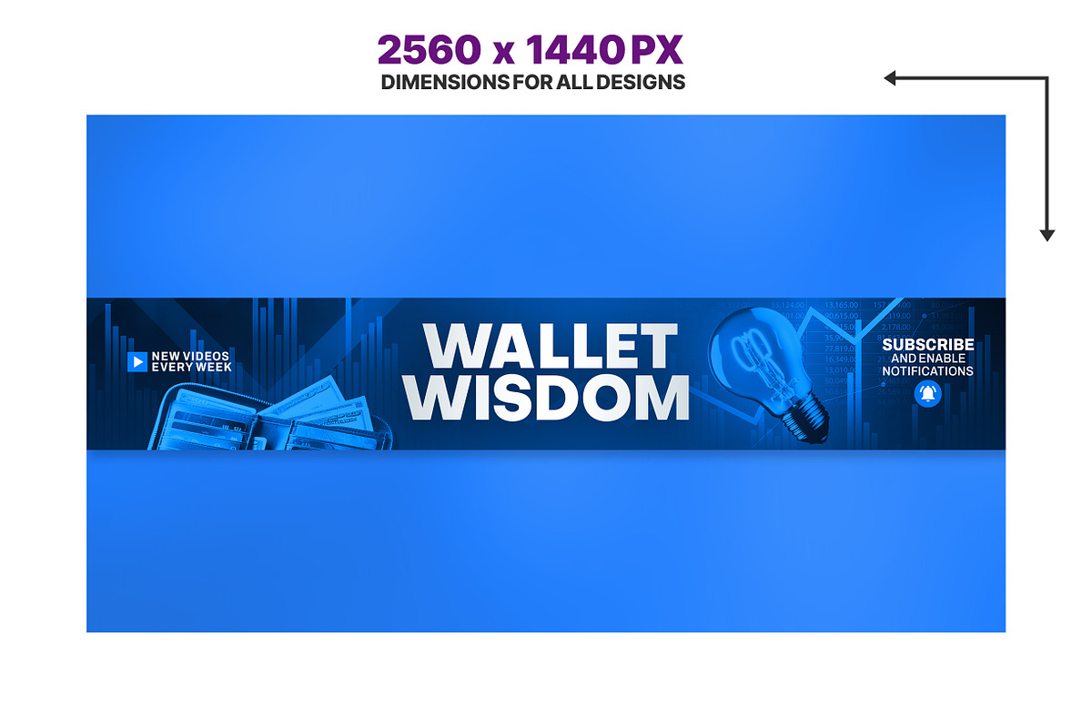 Business YouTube Banner Bundle Pack, a Social Media Template by Vaughn Studios (Photo 4 of 7)