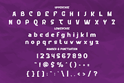 Boldra Unique Logo Font, a Font by PutraCetol Studio (Thumbnail 5 of 5)