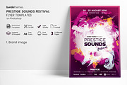Prestige Sounds Festival Flyer, a Flyer Template by Bundo Themes (Thumbnail 2 of 5)