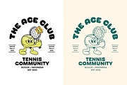 Retro Sports Mascot Illustrations, an Object Graphic by Ludere Studios (Thumbnail 4 of 8)