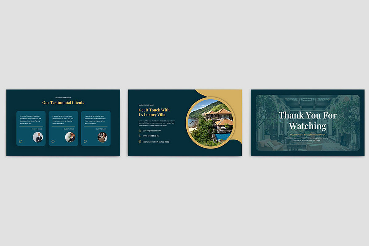 Coastal Presentation Template, a Presentation Template by TypeMakers (Photo 5 of 5)