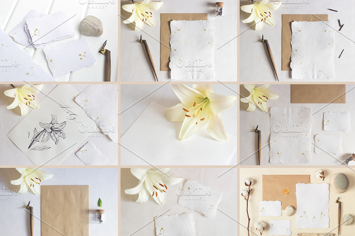 Set Mockups. RUSTIC, a Print Template by Mockups4you (Photo 3 of 7)