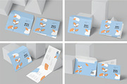 Invitation & Greeting Card Mockups, an Advertising Mockup by megostudi0 (Thumbnail 1 of 6)
