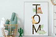Watercolor dinosaur name creator PNG, an Illustration by SleptArt (Thumbnail 5 of 5)