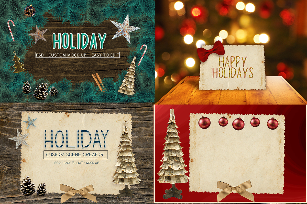 MEGA Holiday Bundle Vol 2 + Freebies, a Product Mockup by Swarovski ...