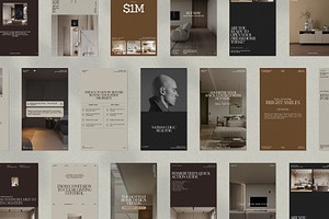 Modern Real Estate Story Templates, a Social Media Template by Crafted Pixel