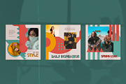 Geomei 90' Instagram Templates, a Social Media Template by Azruca (Thumbnail 8 of 9)