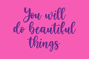Magic Wish Handwritten Script Font, a Script Font by The Creative Bix (Thumbnail 3 of 7)