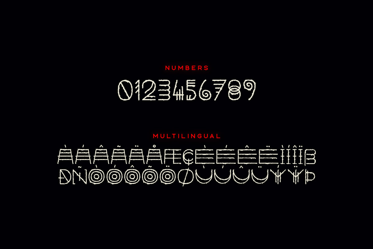 Obake Typeface, a Font by Tugcu Design Co. (Photo 4 of 4)