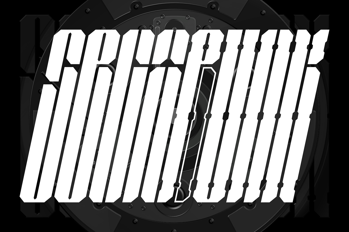 SEGAPUNK EXTENDED FONT FAMILY, a Symbol Font by Font For Zula™ (Photo 1 of 14)