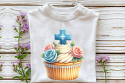 Birthday Nurse with Flowers Clipart, an Illustration by Rose Art (Thumbnail 5 of 7)