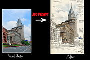 07 AI Prompt Archi Kit, an Illustration by 3d_model_tifotizi (Thumbnail 7 of 9)