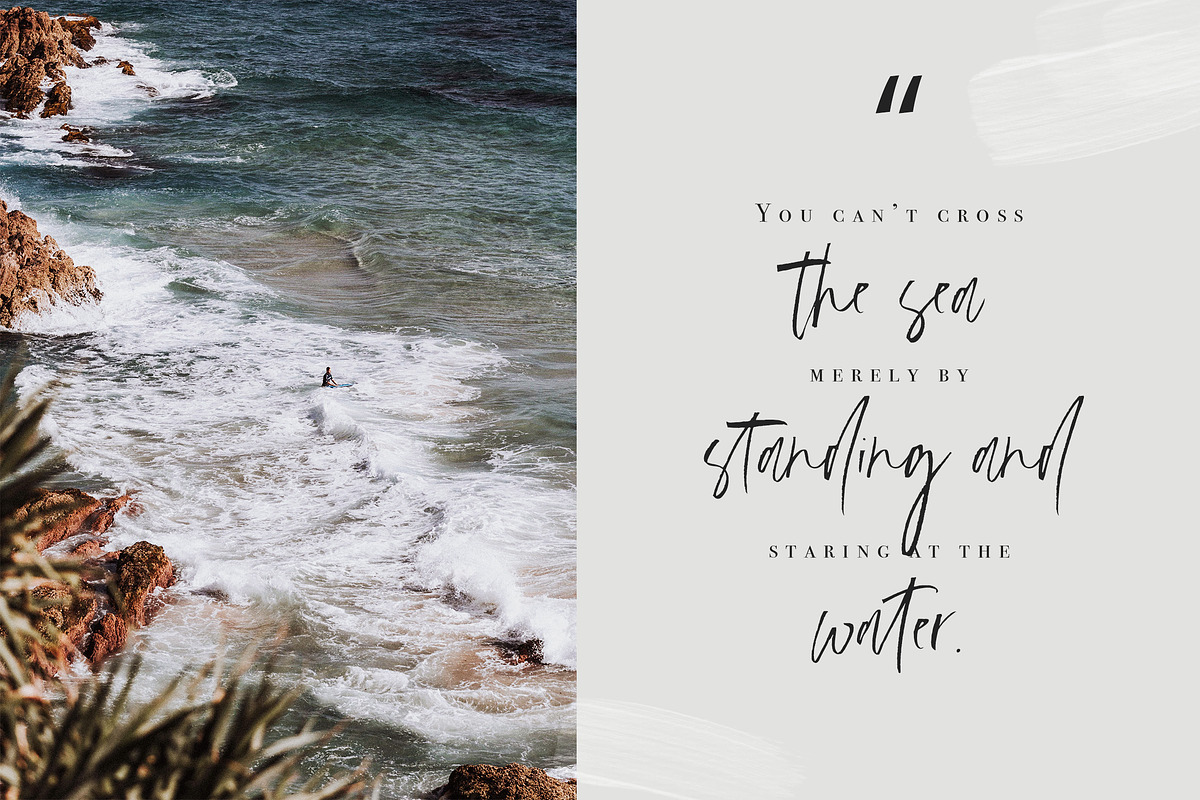 Euphoria | Handwritten Font preview 6