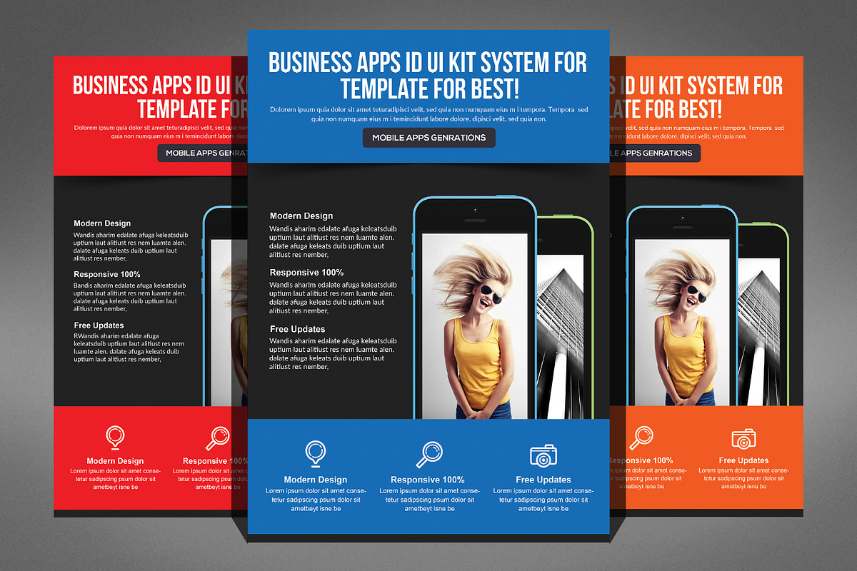 Business Flyer Bundle, a Flyer Template by Graphic Templates (Photo 6 of 6)