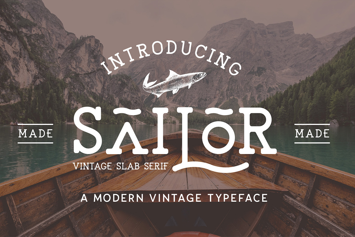 The Sailor Typeface preview 2