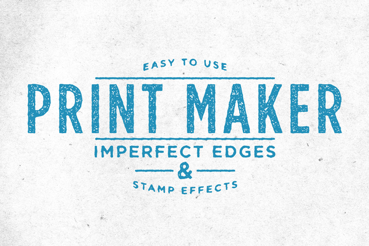 Print Maker Stamp Effects, an Action Add-On by JIMMY BREEN (Photo 1 of 3)