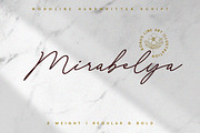 Mirabelya, a Script Font by Typeskets (Thumbnail 1 of 12)
