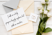 Yesterday | Script Font, a Handwritten Font by Scratchones (Thumbnail 4 of 9)