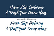 Hardpaper, a Handwritten Font by Gatype (Thumbnail 4 of 10)