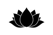 Lotus Flower Silhouette Vector Bundl, an Illustration by Creativeshirt (Thumbnail 45 of 51)
